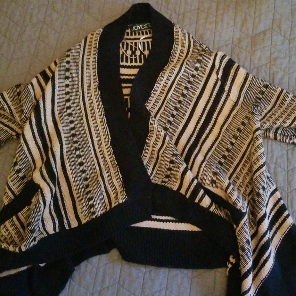 Open front cardigan